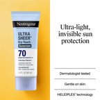 Neutrogena Ultra Sheer Dry Touch Sunscreen Lotion, SPF 70 - 3 fl oz